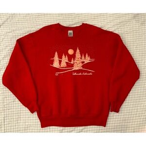 Vintage christmas colorado sweatshirt Size:Large